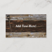 農工具 アンティーク工具 ヴィンテージ ファームボード 名刺 (裏面)