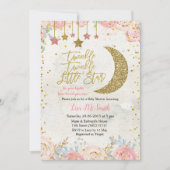 農村のきらきら星赤ちゃんシャワー 招待状 (正面)
