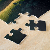 農村の国、転がの丘、ファームジグソーパズル ジグソーパズル (側面)