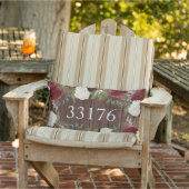 農村の家 結婚しました ローズ 郵便番号 屋外 アウトドアクッション (椅子)