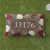 農村の家 結婚しました ローズ 郵便番号 屋外 アウトドアクッション (芝生)