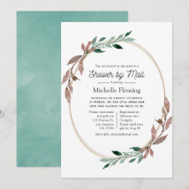 農村の緑のシャワー（郵送） 招待状