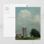 農村の風景 ポストカード (正面/裏面)