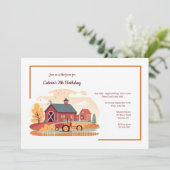 農村の風景 招待状 (スタンド正面)