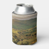 農村イタリアンの農地、トスカーナの夕日。 缶クーラー (缶正面)