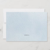 農村パーティーの招待状 招待状 (裏面)