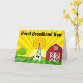 農村ブロードバンド今 カード (黄色い花)