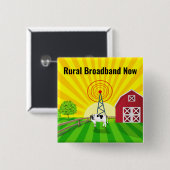 農村ブロードバンド今 缶バッジ (正面&裏面)