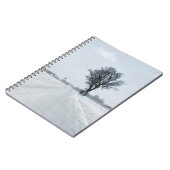 農村冬の道路 ノートブック (左側)