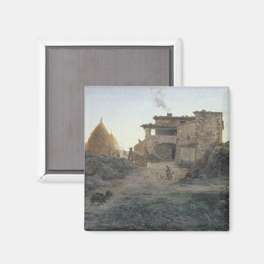 農村地域， 1906 マグネット (正面/裏面)