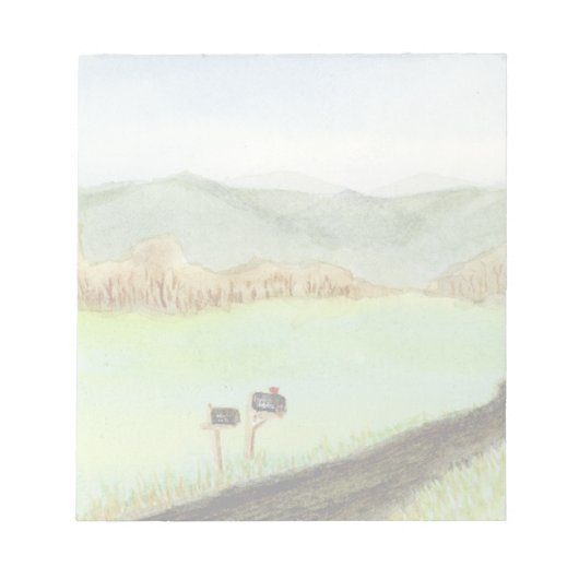 農村無料配達 ノートパッド (正面)