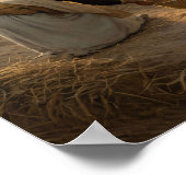 農村生活のポスター：種を播種する農民の女性 ポスター (角)