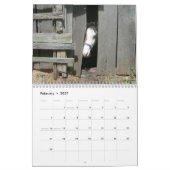 農村生活用馬カレンダー カレンダー (2月 2027)