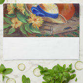 農村生活 キッチンタオル (折り畳み)