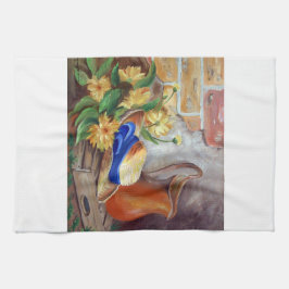 農村生活 キッチンタオル