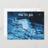 農村用水ダム自然カスタマイズ可能はがき ポストカード (正面/裏面)