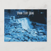 農村用水ダム自然カスタマイズ可能はがき ポストカード (正面)