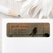 農村農場フェンス西結婚納屋 ラベル (インサイチュ)