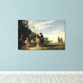 農村部お祝い キャンバスプリント (インサイチュ (ウッドフロア))