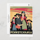 農村部ペンシルバニア ポストカード (正面/裏面)