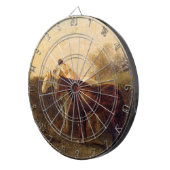 農村部ランデブー(ロマンチックなキスオン乗馬) ダーツボード (正面右)