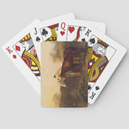 農村部ランデブー(ロマンチックなキスオン乗馬) トランプ