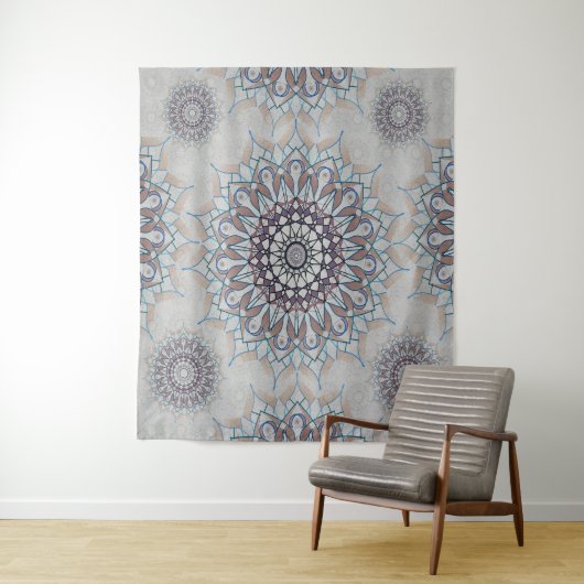 農村部落ちたの小さな白いフローラ タペストリー (インサイチュ)