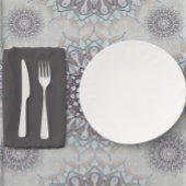 農村部落ちたの小さな白いフローラ ミディアムテーブルランナー