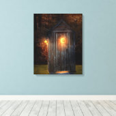 農村部 – 屋外 – 必要な操作 キャンバスプリント (インサイチュ (ウッドフロア))