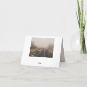 農村鉄道トラックズハッピーバースデー カード (裏面)