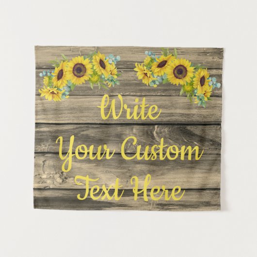 農村風周年パーティーの写真撮影用背景小道具 タペストリー (正面(横))