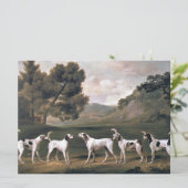 農村風景に広がる(George Stubbs著) カード (スタンド正面)