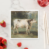 農村風景の中の牛（家畜） スタンダードランチョンナプキン (インサイチュ)