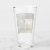 農村風景の中の牛（家畜） タンブラーグラス (裏面)