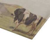 農村風景の中の牛（Ferdinand Hodler著） カッティングボード (角)