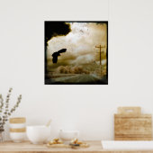 農村飛行 ポスター (キッチン)