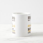 農業が向いているわけではない コーヒーマグカップ (中央)