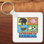 農業だ！(仮想農家) キーホルダー (正面)