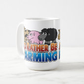 農業だ！(仮想農業) コーヒーマグカップ (正面左)