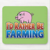 農業だ！(仮想農業) マウスパッド (正面)