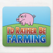 農業だ！(仮想農業) マウスパッド (正面)