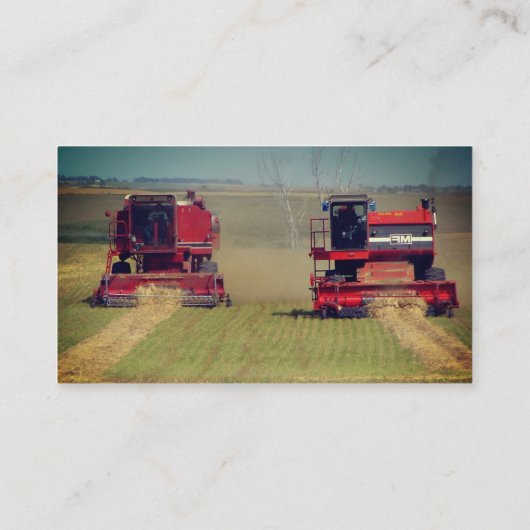 農業と農業を融合 名刺 (裏面)