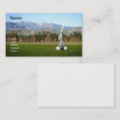 農業のウィンドマシーン 名刺 (正面/裏面)