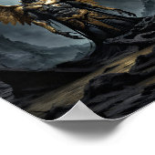 農業の天使が昇る ポスター (角)