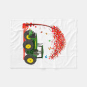 農業の恋人へ バレンタイン 農業の恋人へ フリースブランケット (正面(横))