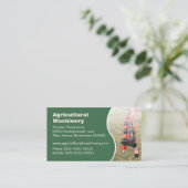 農業の穀物の噴霧の腕 名刺 (スタンド正面)