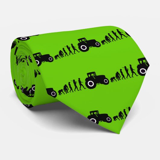 農業の農場トラクターの運転者の農家の進化 ネクタイ (ロール)