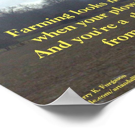 農業は強力な簡単アイゼンハワーポスター ポスター (角)