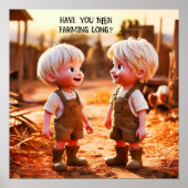 農業は？ ポスター (正面)