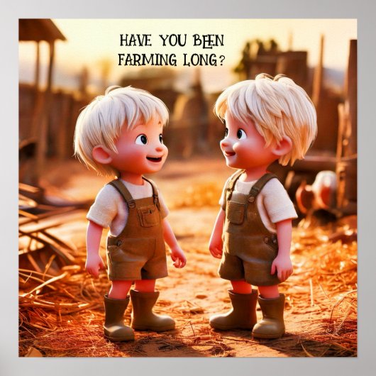 農業は？ ポスター (正面)